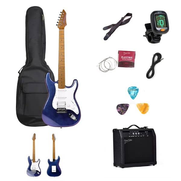 Deviser LG2-S electric guitar package 1