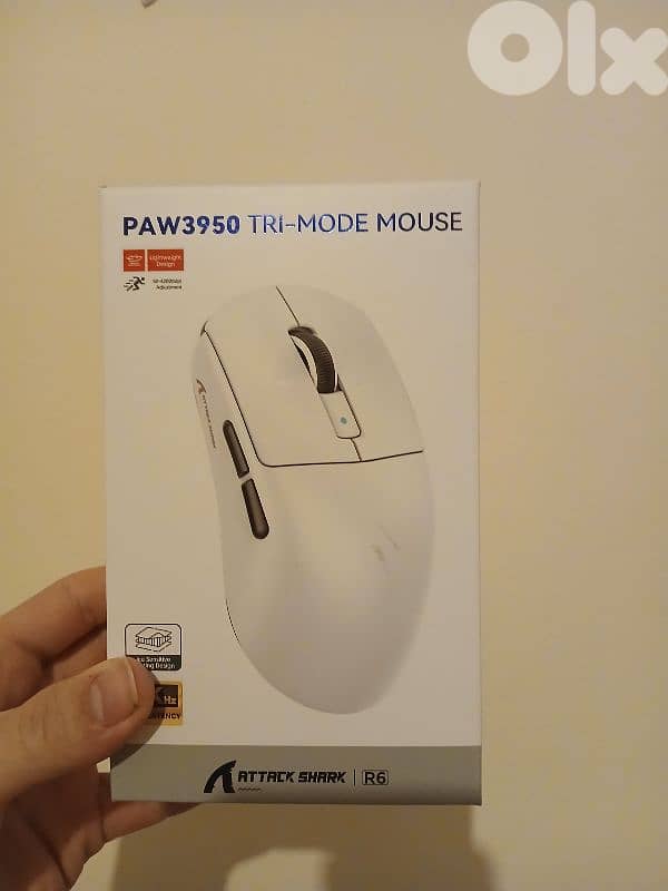 attack shark ultra light R6 3