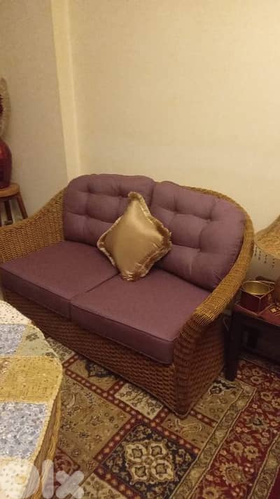Wicker Loveseat made in Malaysia