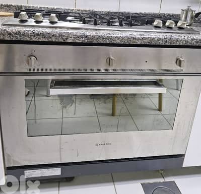 Oven Ariston and gaz stove