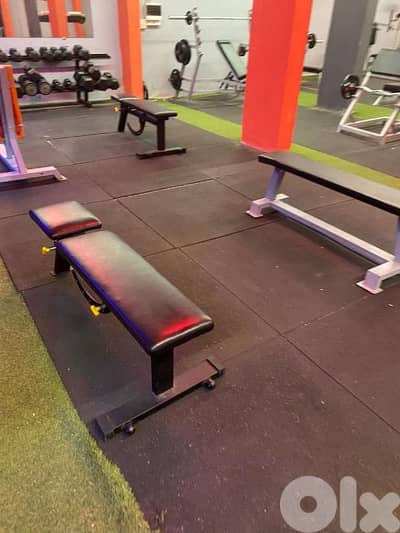 Adjustable and Flat Bench - Like New - Heavy Duty