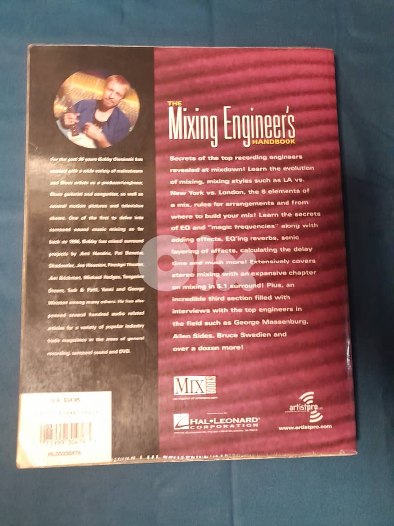 The Mixing Engineer’s Handbook 1st Edition by Bobby Owsinski (Book) 2