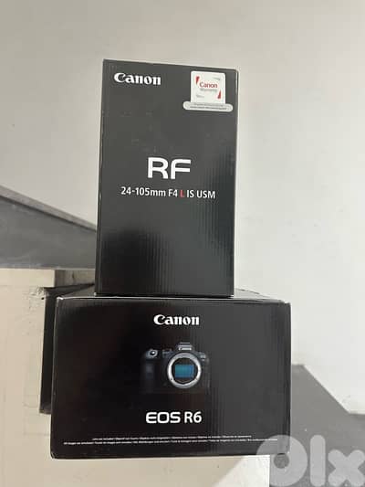canon eos r6, Canon RF 24-105mm F/4 IS USM Lens