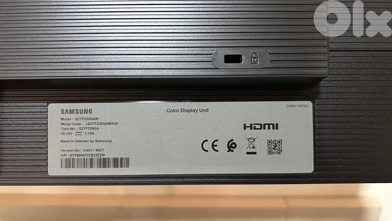 Samsung 27″ 120Hz Essential S3 Monitor | LS27F320GAMXUE 2
