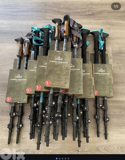 Aluminum Hiking Poles Crivit