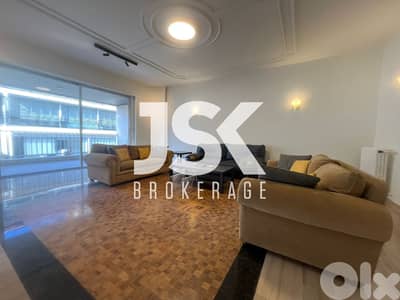 L20934-Apartment with City View For Rent in Achrafieh, Zahret El Ihsan