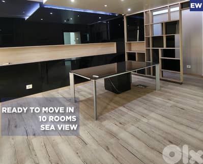 RENT/OFFICE/10 Rooms/Zouk Mosbeh/زوق مصبح/Sea View/ REF#EW134932