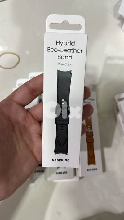Samsung hybrid Eco-leather band black
