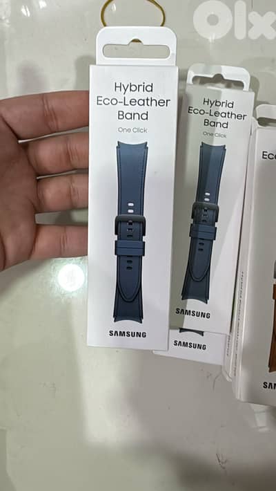 Samsung hybrid Eco-leather band indigo