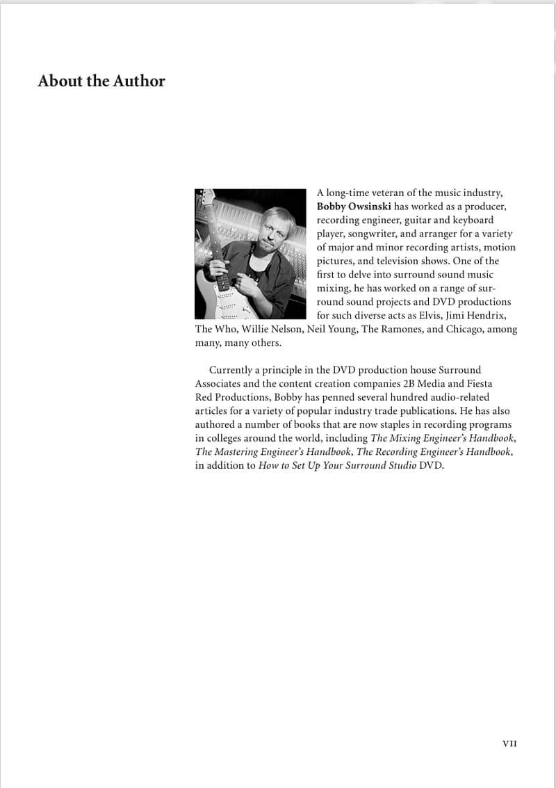 The Mixing Engineer's Handbook 2nd Edition by Bobby Owsinski (eBook) 6