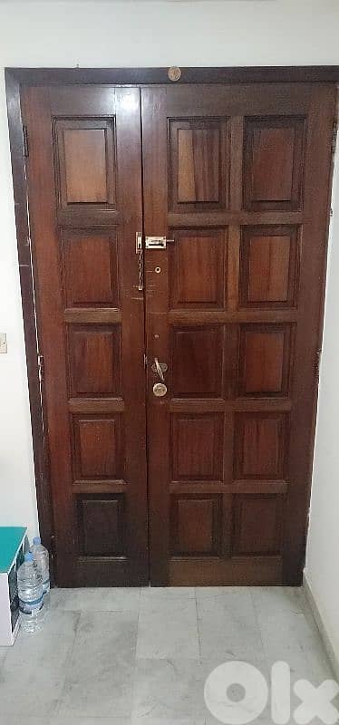 door with all accessories باب مدخل