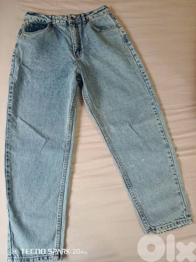بنطال جينز fame  فاتح ، جديد كلياً.