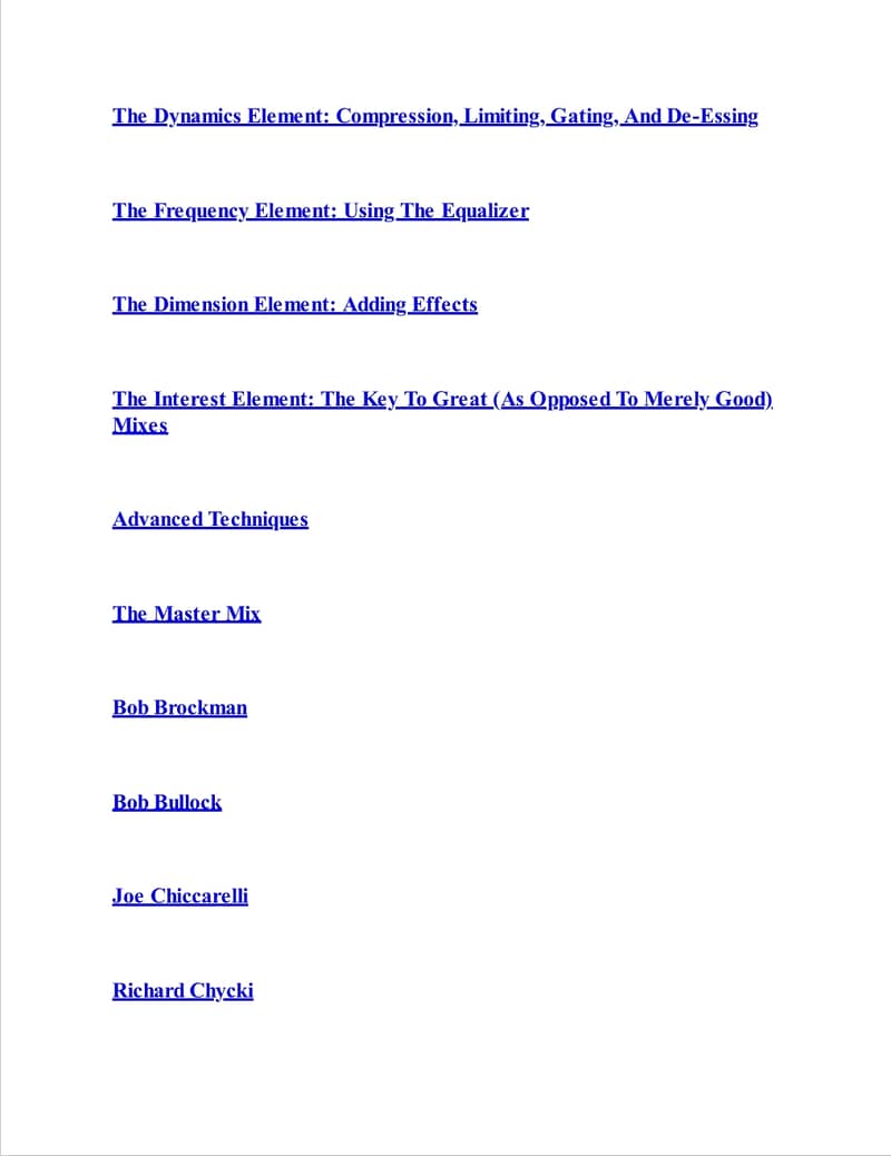 The Mixing Engineer's Handbook 5th Edition by Bobby Owsinski (eBook) 8