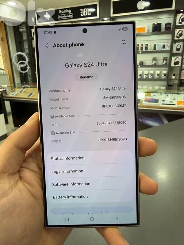 SAMSUNG S24Ultra 1 TERRA USED 4