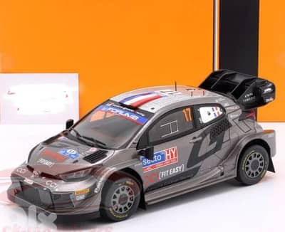 Toyota GR Yaris Hybrid (Rally Finland 2024) diecast car model 1;18