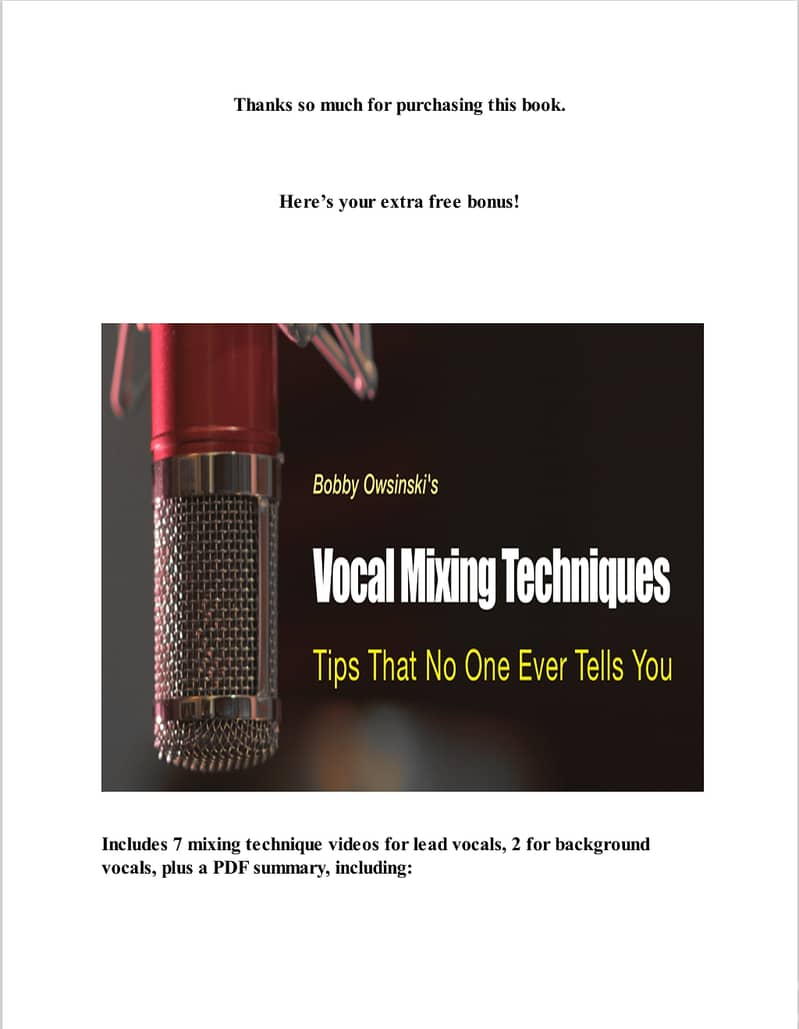 The Mixing Engineer's Handbook 5th Edition by Bobby Owsinski (eBook) 4