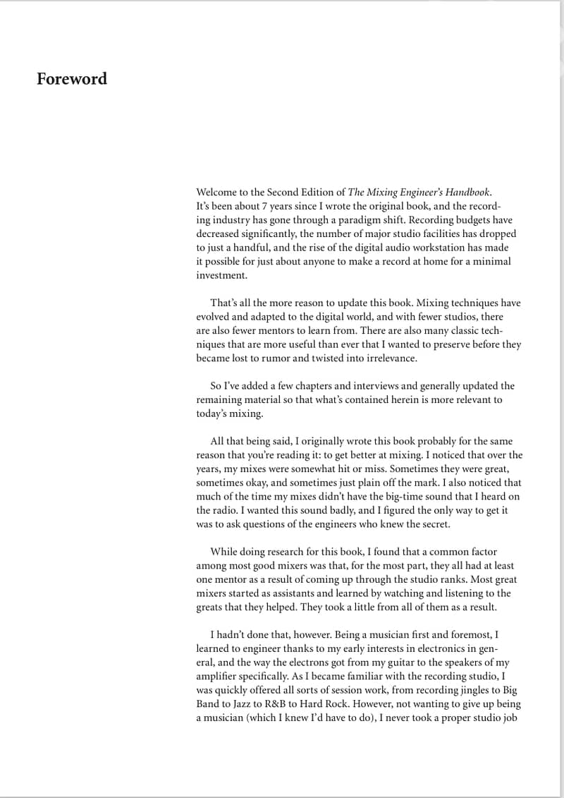 The Mixing Engineer's Handbook Second Edition (eBook) 3