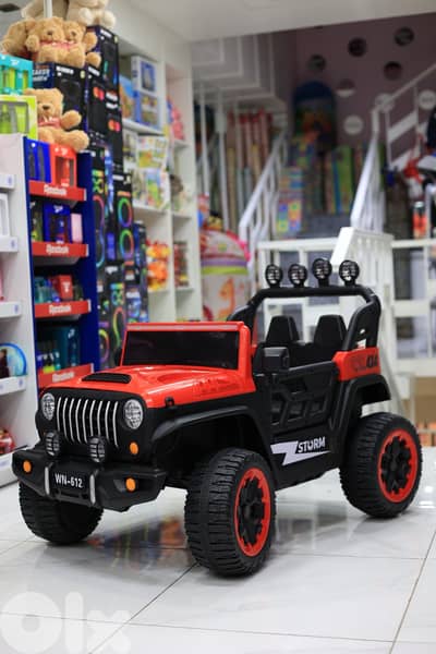 Kids Electric Off-Road Wrangler Style Car