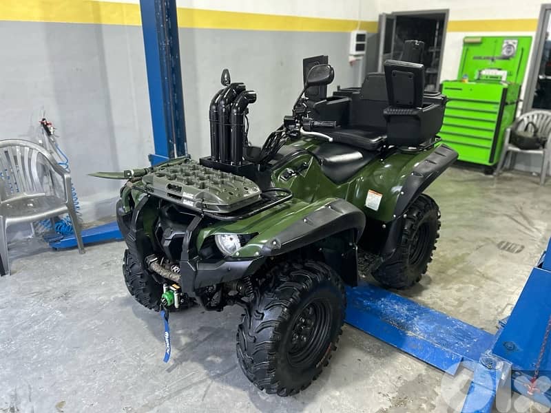 2007 Yamaha Grizzly 700 5