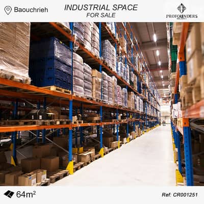 Industrial space for sale in Baouchriyehمتجر صناعي للبيع في البوشرية