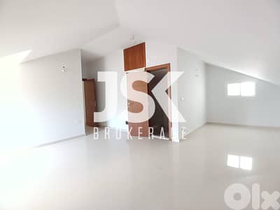 L20963 - Duplex in A Calm And Classy Area For Sale in Mazraat Yachouh