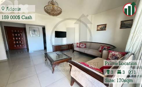 Apartment for Sale in Adonis !!