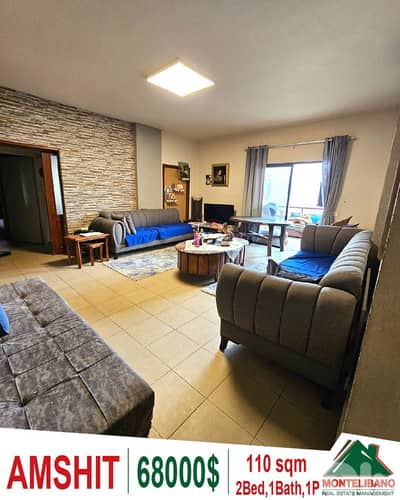 110 sqm Apartment For Sale in Amshit عمشيت