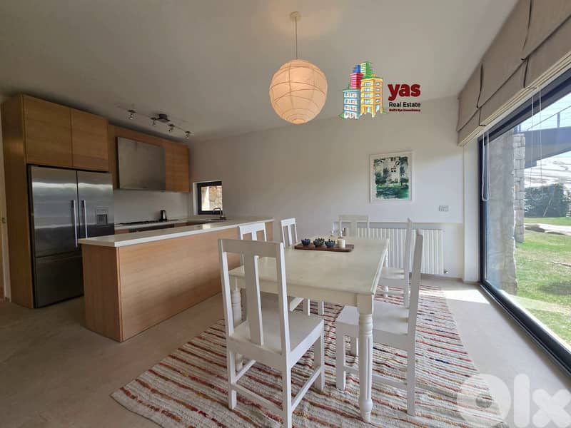Ouyoun El Siman 160m2 | 120m2 Garden | Triplex Chalet | Gated | DA | 3