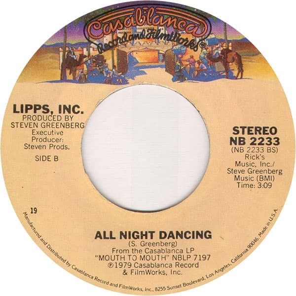 Lipps, Inc. – Funkytown ( 7 " Single ) 1
