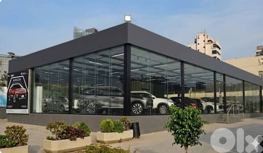 metalic showroom structure for sale