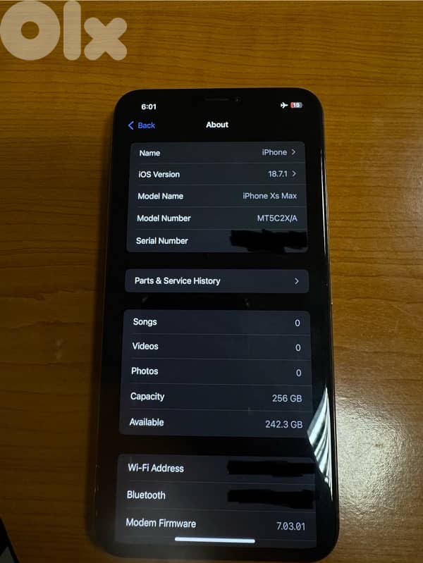 iPhone XS Max 256gb 2