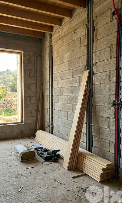 ديكور خشب جدران مودرن  Wood Wall Paneling ​Wall Cladding Lebanon