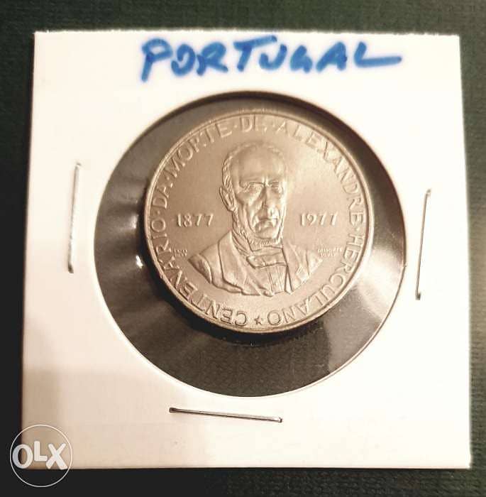 Portugal 1977 Alexander Herculano 25 Escudos 2
