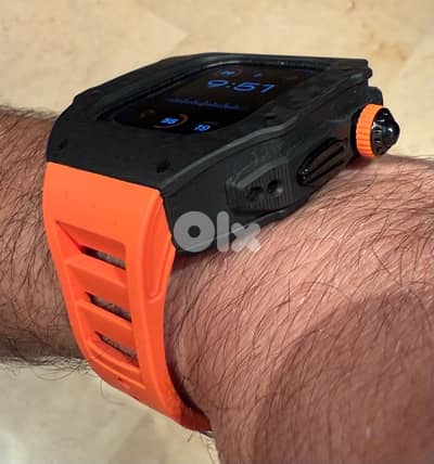 Apple watch ultra 1 & 2 Carbone fiber case
