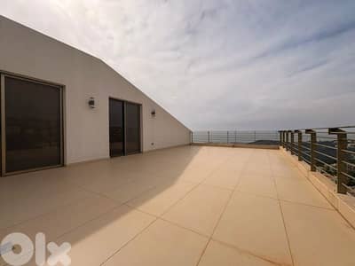 Apartment in Qornet El Hamra with Terraces, Sea and Mountain View