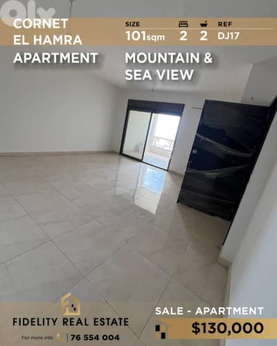 Apartment for sale in Cornet El Hamra DJ17 شقة  للبيع في قرنة الحمراء