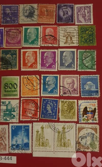 Various countries old 50+ stamps since 1938 Lot# B-444