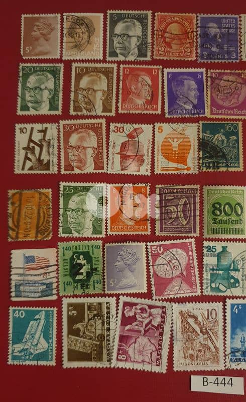 Various countries old 50+ stamps since 1938 Lot# B-444 1