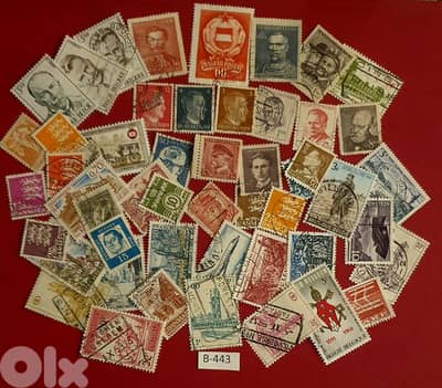Various countries old 50 stamps since 1930's Lot# B-443