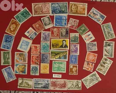 Various countries old 46 stamps since 1908 Lot# B-442