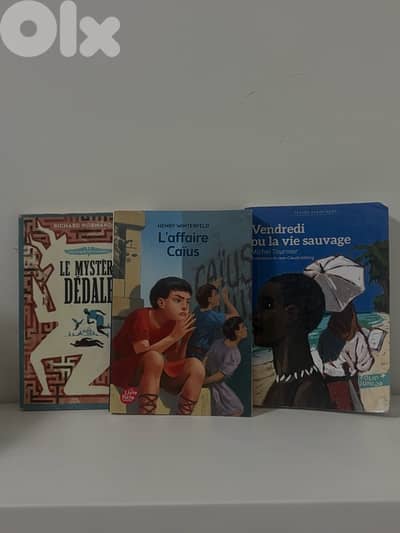 French Books Bundle – Vendredi + Dédale + Caïus