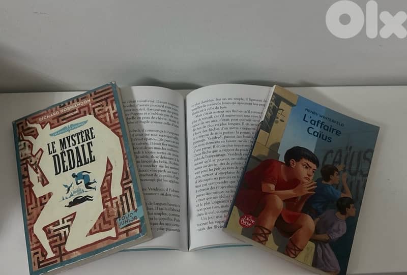 French Books Bundle – Vendredi + Dédale + Caïus 2