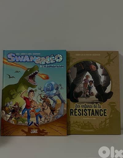 French BD Bundle– Swan & Néo + Enfant De La Resistance