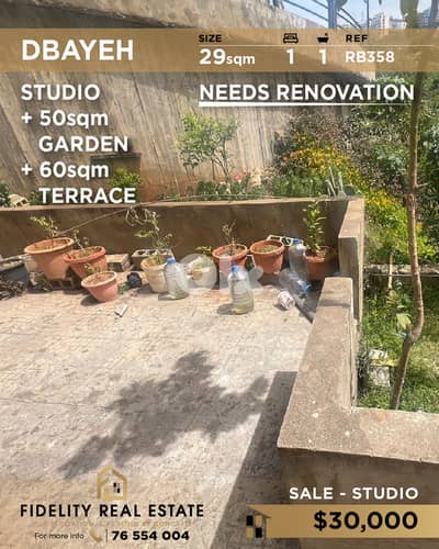 Apartment for sale in Dbayeh RB358 شقة للبيع في ضبية