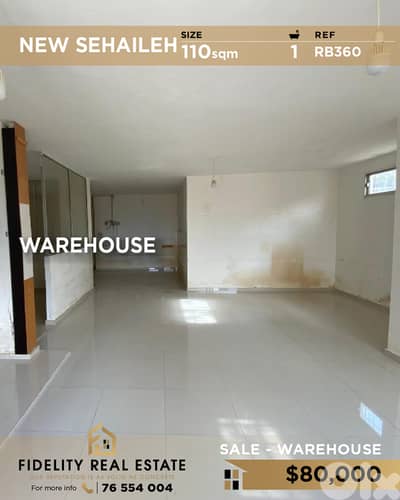 Warehouse for sale in New Sehaileh RB360 مستودع  للبيع في نيو سهيلة
