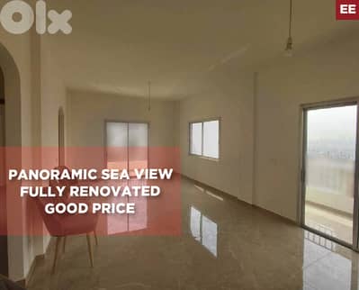 3 balconies, panoramic sea view, Jal El Dib/ جل الديب REF#EE134972