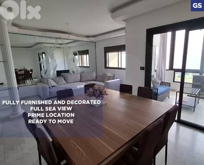 furnished , Elevator, 2 Parking, Fireplace, Tabarja/طبرجا REF#GS134978