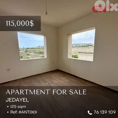 Apartment for Sale in Jedayel. 125m² ONLY for 115K في جدايل