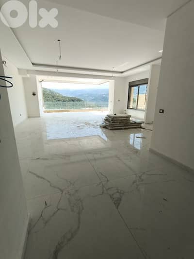 Brand new with terrace for sale in baabdat