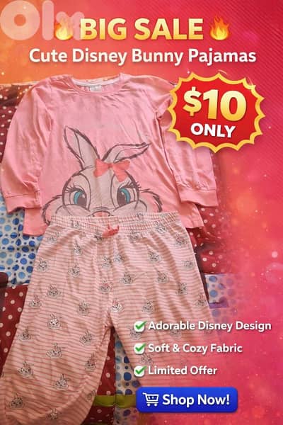 Pijama Disney bunny